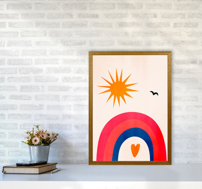 Happy Days! Art Print by Kubistika A2 Print Only