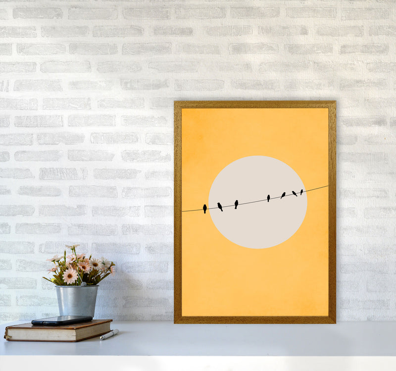 Chirping And Chilling (At Day) Art Print by Kubistika A2 Print Only