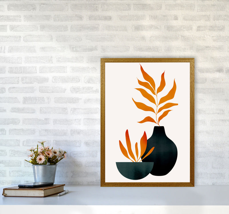 Autumn Flowers - 3 Art Print by Kubistika A2 Print Only