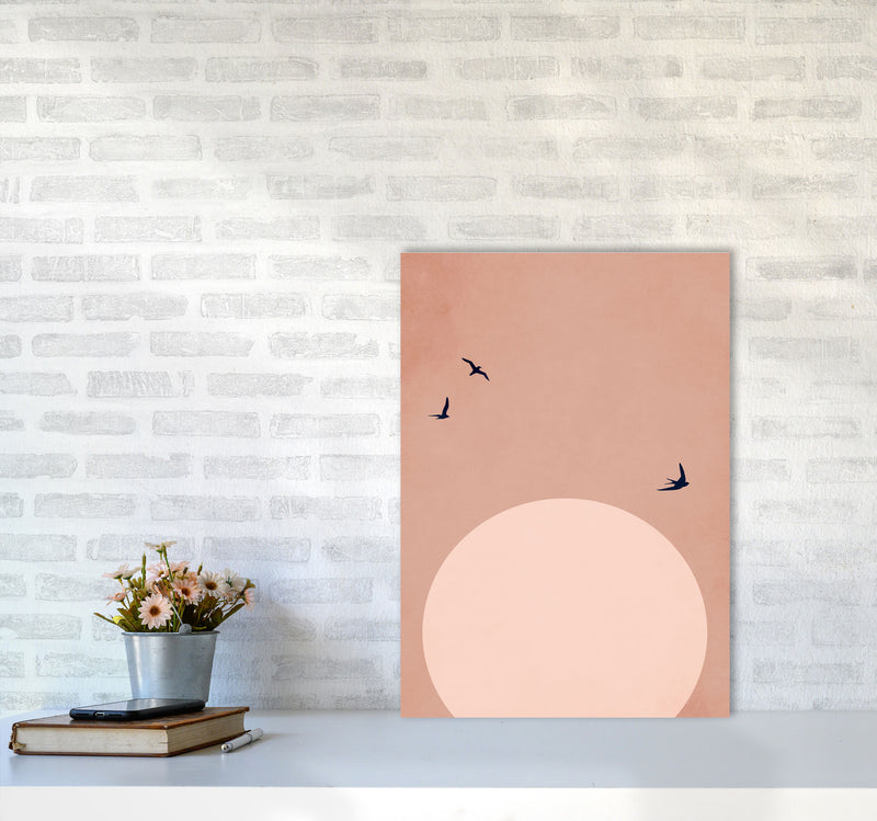 The Beauty Of Life Art Print by Kubistika A2 Black Frame