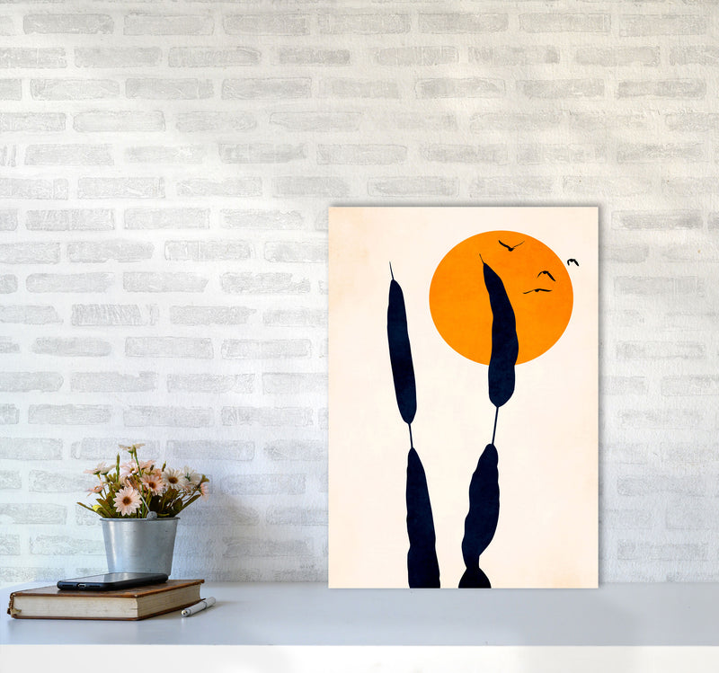 Night And Day Art Print by Kubistika A2 Black Frame