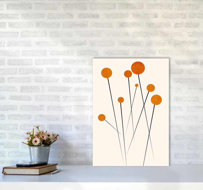 Dreaming Daisies Art Print by Kubistika A2 Black Frame