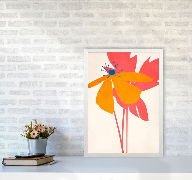 Thinking Of You  Y Art Print by Kubistika A2 Oak Frame