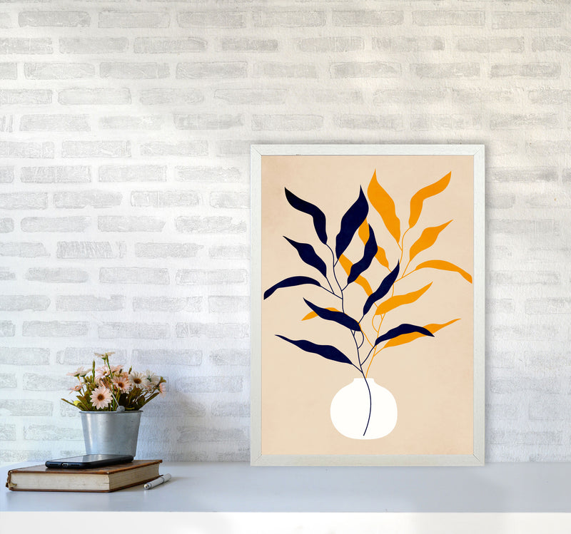 Purity Art Print by Kubistika A2 Oak Frame