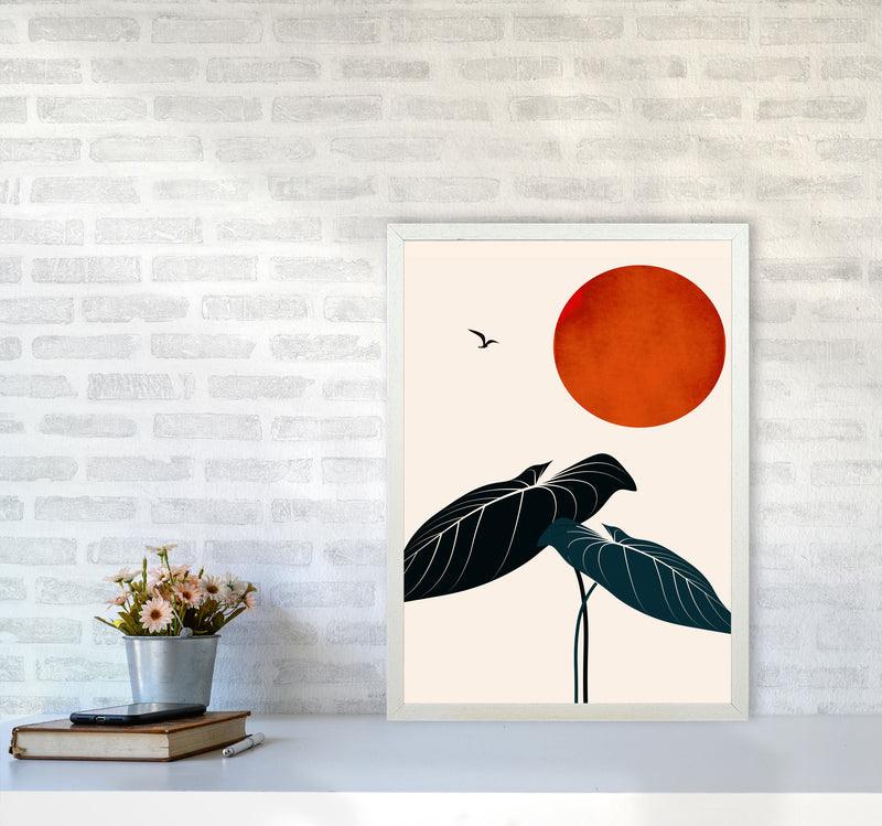 Dreaming At Night Art Print by Kubistika A2 Oak Frame