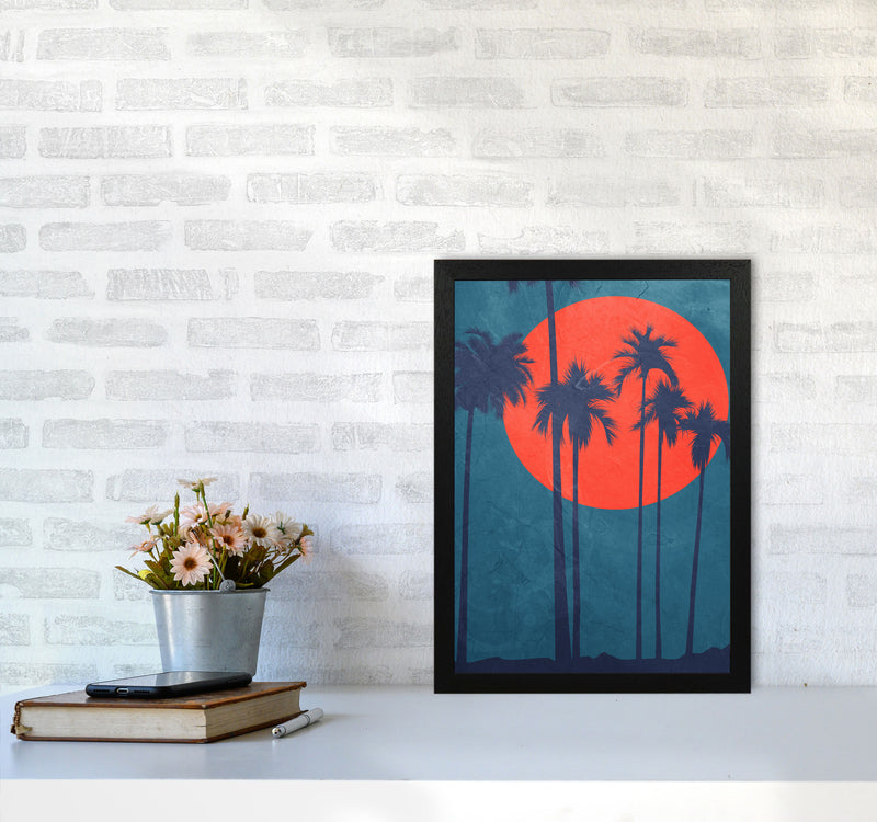 Cote d´Azur Photography Art Print by Kubistika A3 White Frame