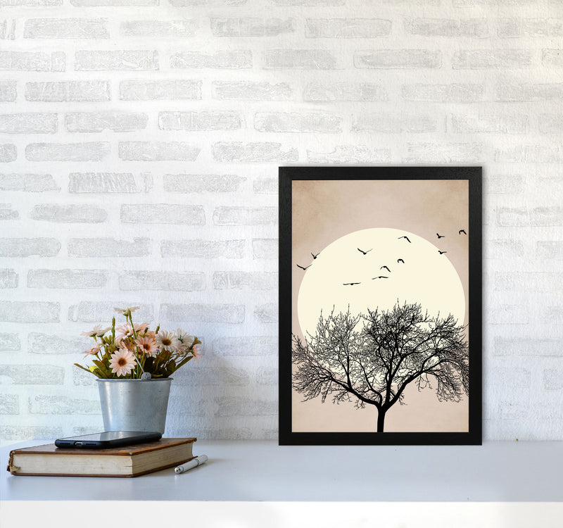 Dreamers - BRIGHT Contemporary Art Print by Kubistika A3 White Frame