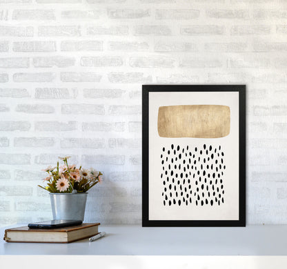 Opus No Contemporary Art Print by Kubistika A3 White Frame