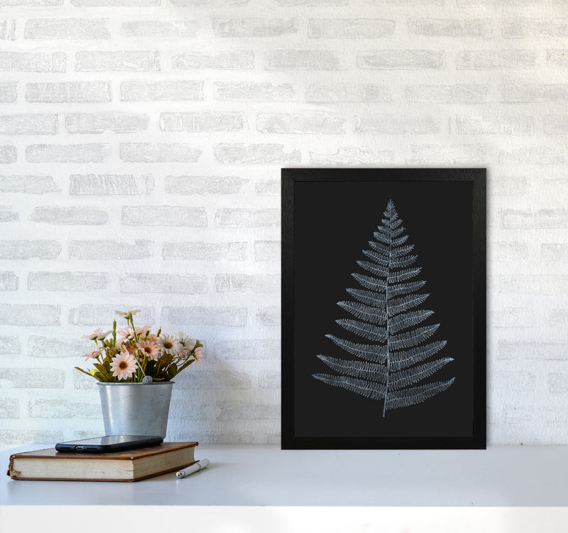 Botanica Minimalistica - BLEU Modern Art Print by Kubistika A3 White Frame