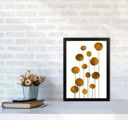 Waterflowers No.3 Art Print by Kubistika A3 White Frame