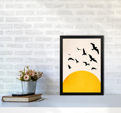 Wings To Fly X Art Print by Kubistika A3 White Frame