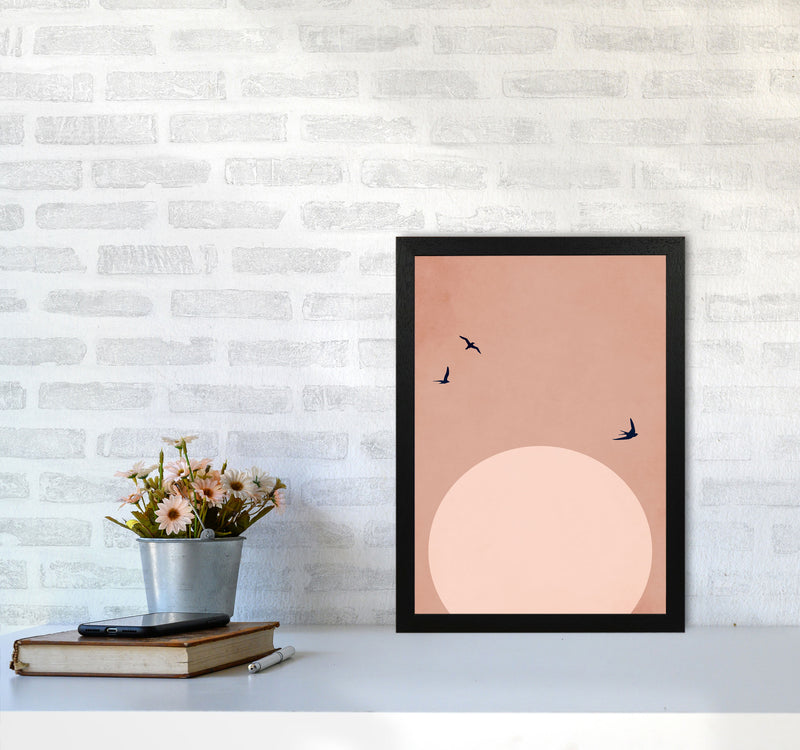 The Beauty Of Life Art Print by Kubistika A3 White Frame