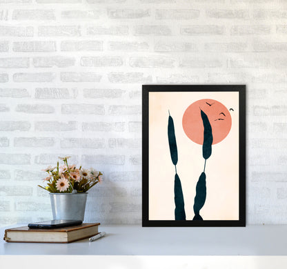 Night & Day Art Print by Kubistika A3 White Frame