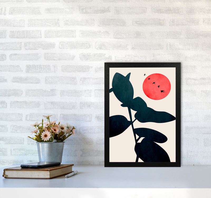 Moonshine Memories Art Print by Kubistika A3 White Frame