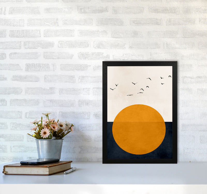 Melody Of Life Art Print by Kubistika A3 White Frame