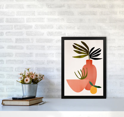 Juicy Lemon Art Print by Kubistika A3 White Frame