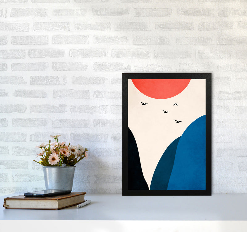 Innocent Days Art Print by Kubistika A3 White Frame