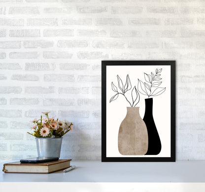 Gris En Gris Art Print by Kubistika A3 White Frame