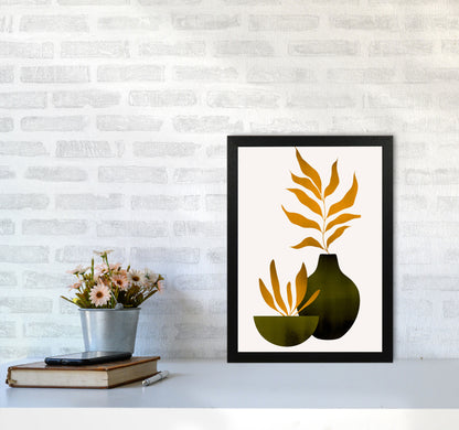 Autumn Flowers - 4 Art Print by Kubistika A3 White Frame