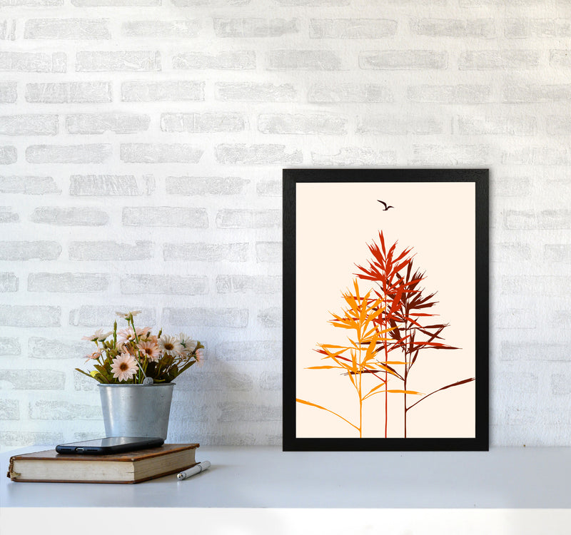 Above The Fields Art Print by Kubistika A3 White Frame