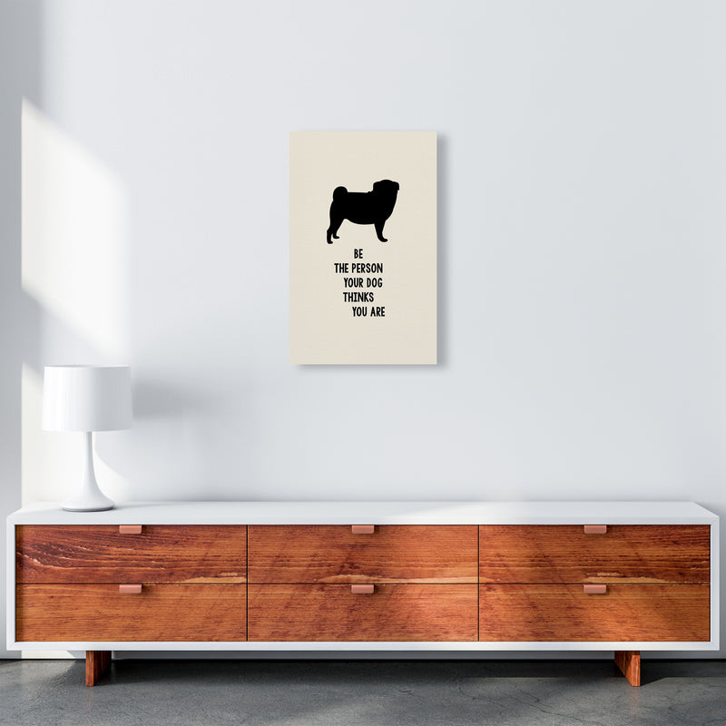 Be Kind Quote Art Print by Kubistika A3 Canvas