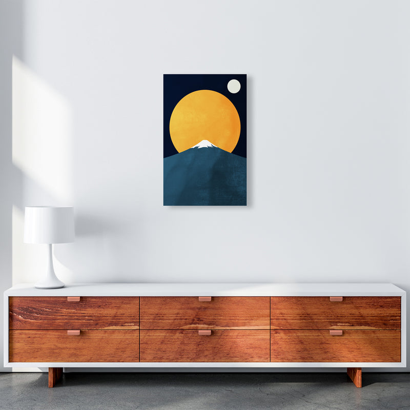 Himalaya Contemporary Art Print by Kubistika A3 Canvas