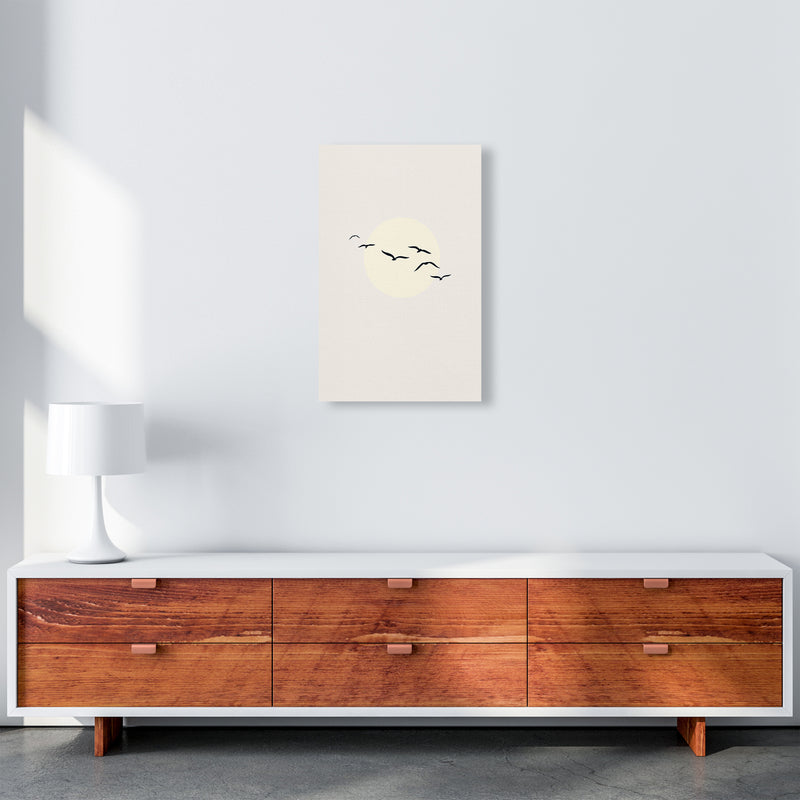 Adorable Skies Contemporary Art Print by Kubistika A3 Canvas