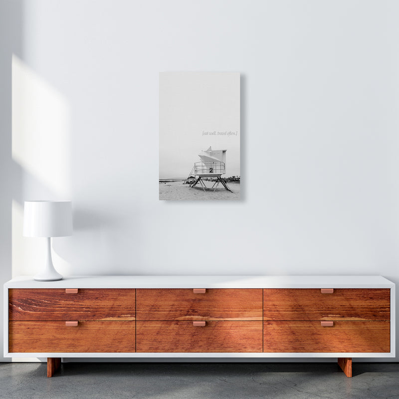 Eat Well Travel Often Photography Art Print by Kubistika A3 Canvas