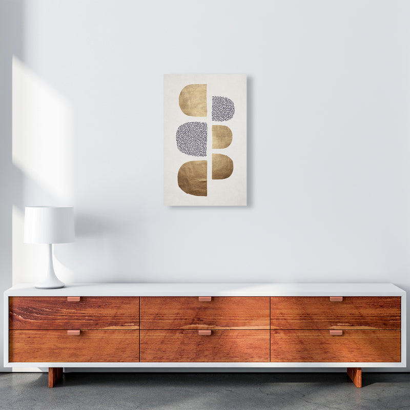 Geometric Abstracta Abstract Art Print by Kubistika A3 Canvas