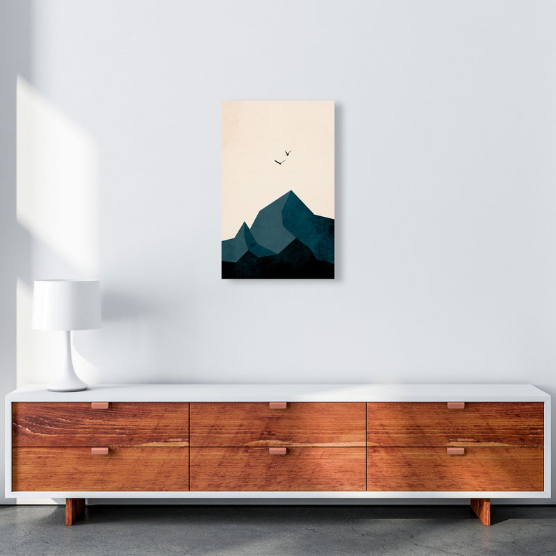 Zugspitze ZWEI Art Print by Kubistika A3 Canvas