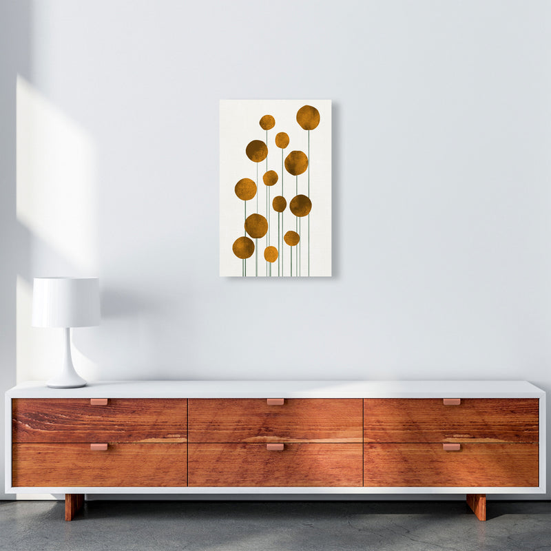 Waterflowers No.3 Art Print by Kubistika A3 Canvas