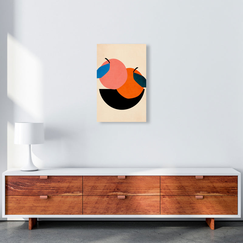 Two Apples Art Print by Kubistika A3 Canvas