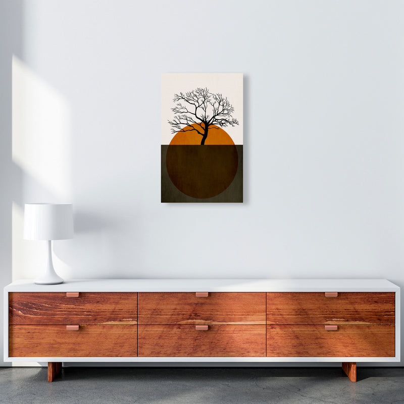 Sunny Days Of Silence Art Print by Kubistika A3 Canvas
