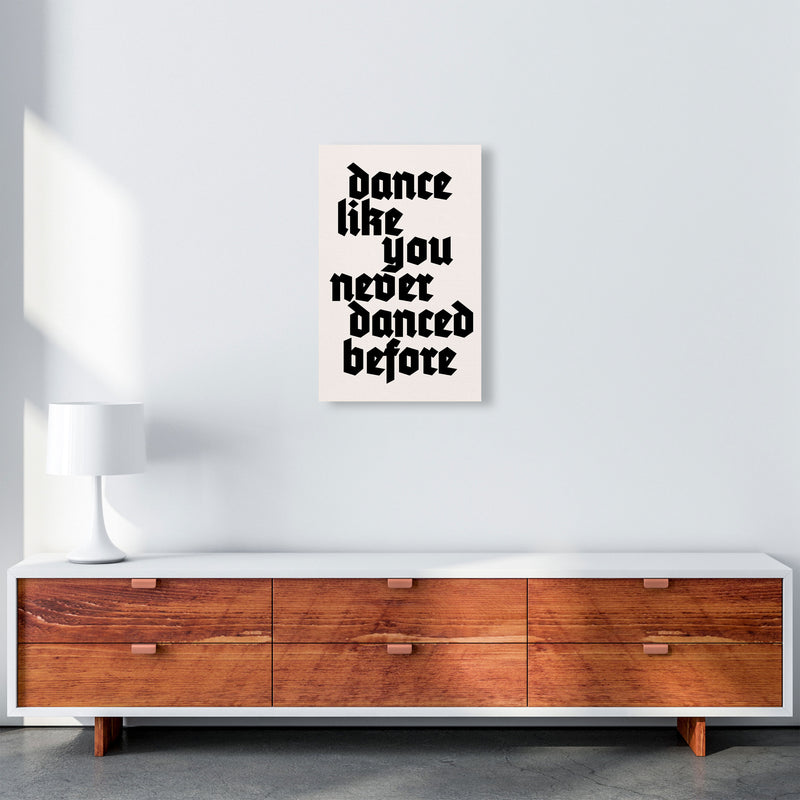 Dance Like Never Before Art Print by Kubistika A3 Canvas