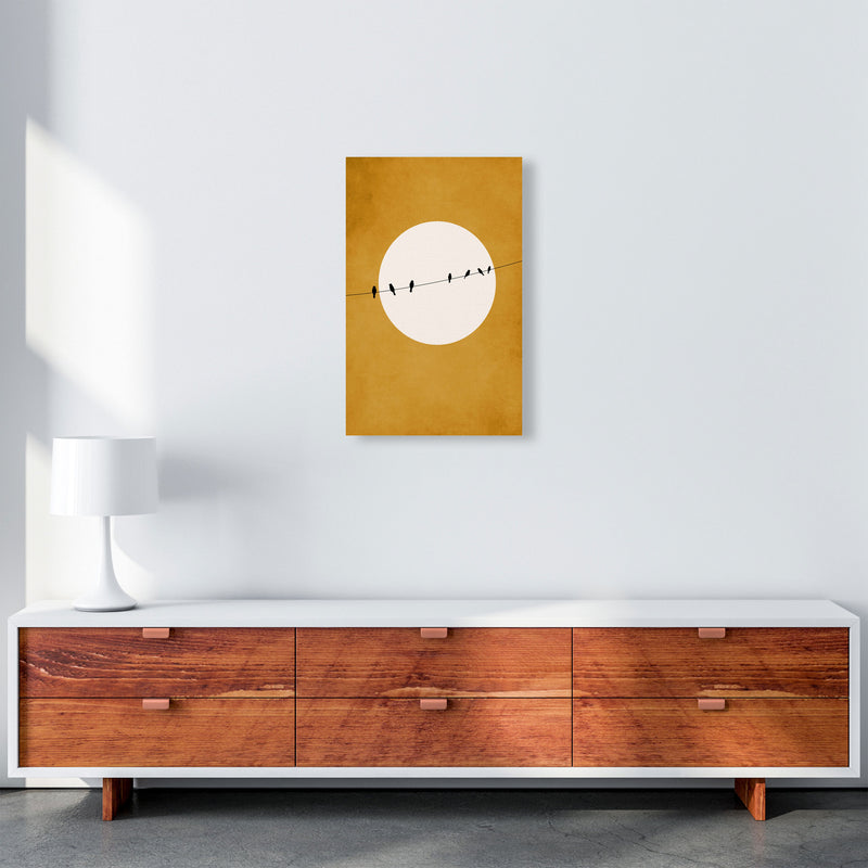 Chirping And Chilling (At Night) Art Print by Kubistika A3 Canvas