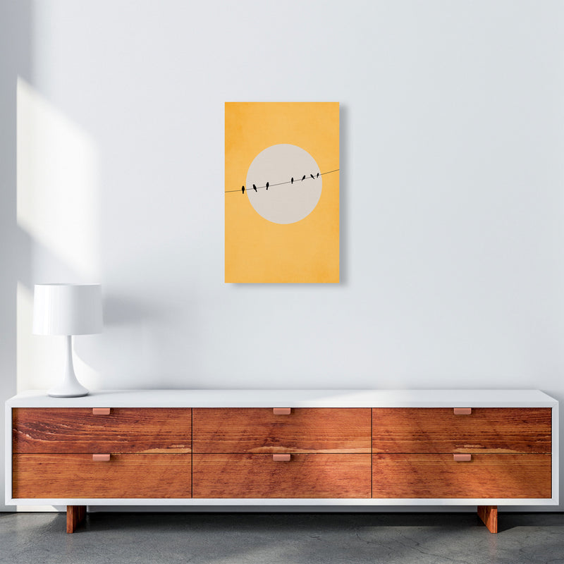 Chirping And Chilling (At Day) Art Print by Kubistika A3 Canvas