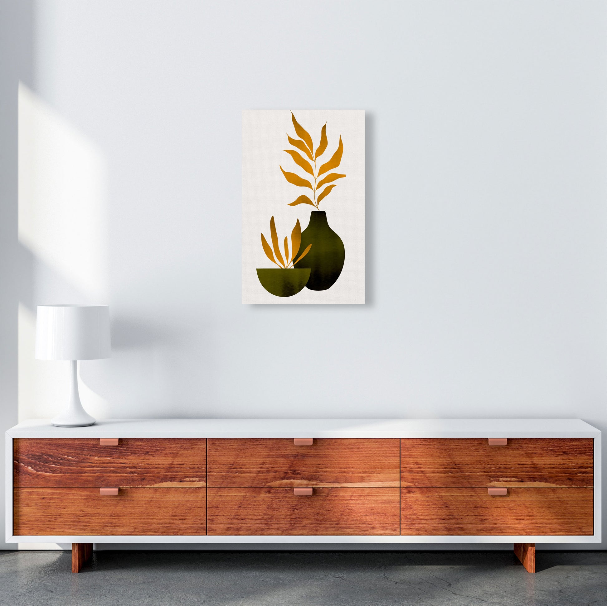 Autumn Flowers - 4 Art Print by Kubistika A3 Canvas