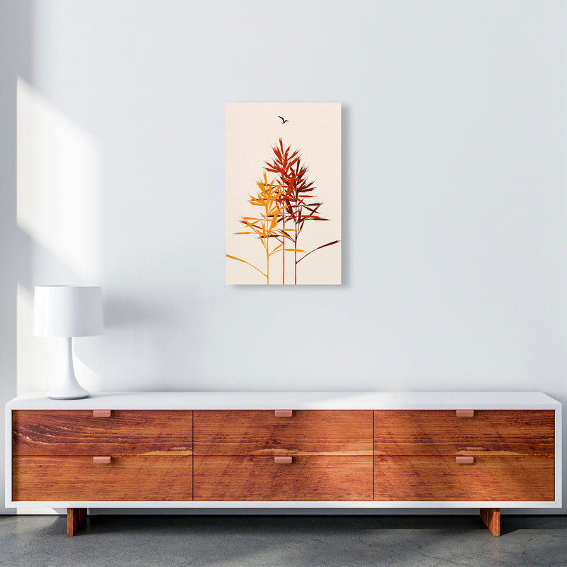 Above The Fields Art Print by Kubistika A3 Canvas