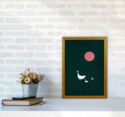 Sunny Side Of Life Contemporary Art Print by Kubistika A3 Print Only