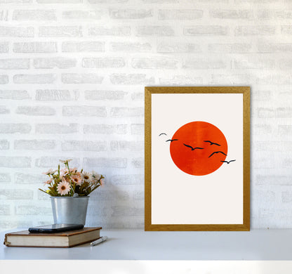 A Beautiful Day Modern Contemporary Art Print by Kubistika A3 Print Only