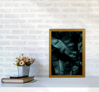 Dark Leafs Photography Art Print by Kubistika A3 Print Only