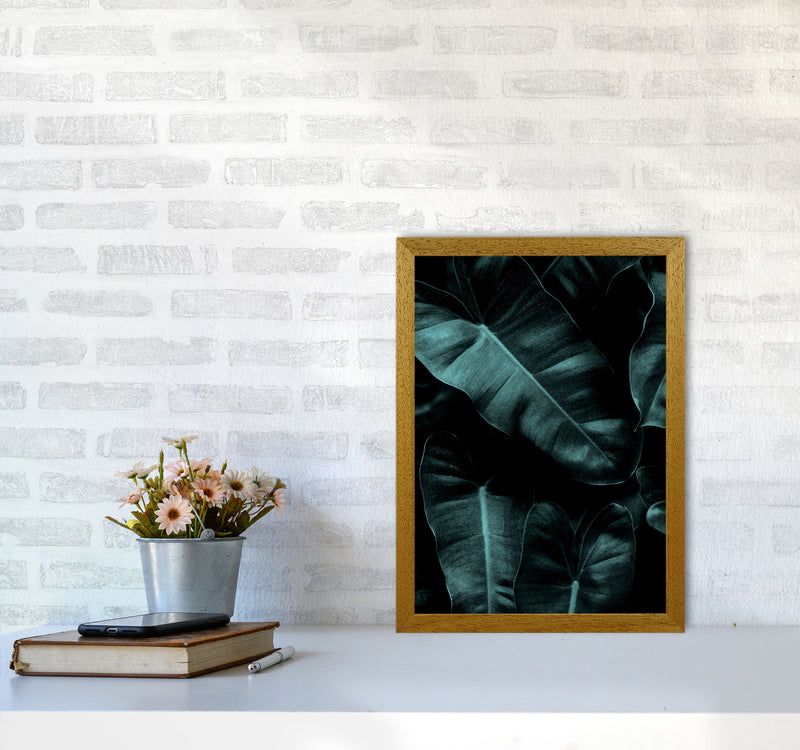 Dark Leafs Photography Art Print by Kubistika A3 Print Only