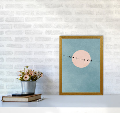 The Beauty Of Silence Contemporary Art Print by Kubistika A3 Print Only