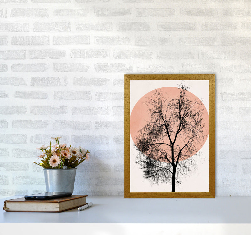 Autumn Sunset Contemporary Art Print by Kubistika A3 Print Only