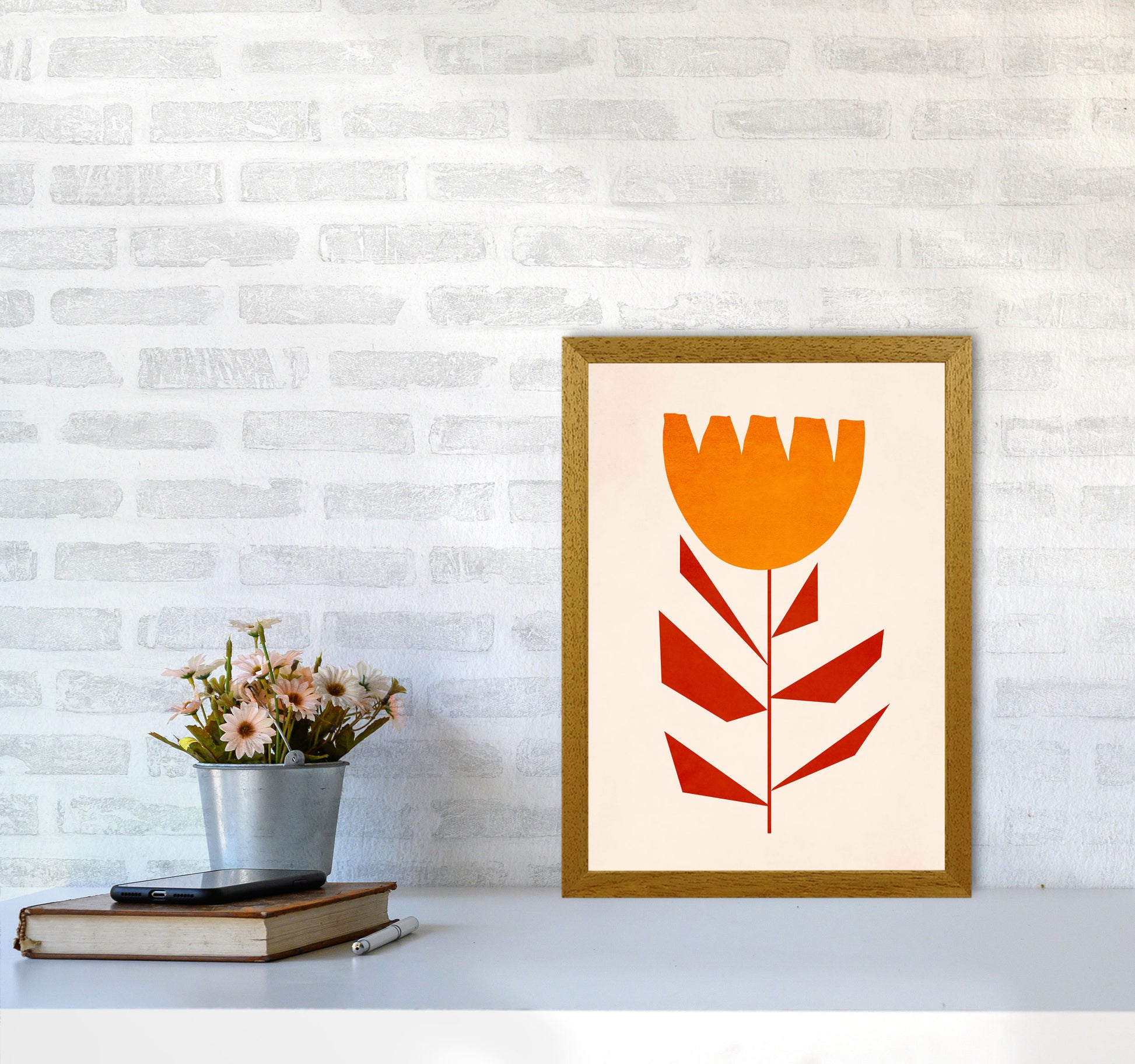 Ruby Tuesday Art Print by Kubistika A3 Print Only