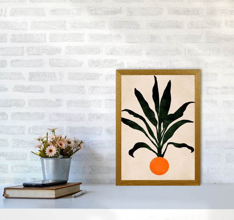 Pumpkin Portrait Art Print by Kubistika A3 Print Only