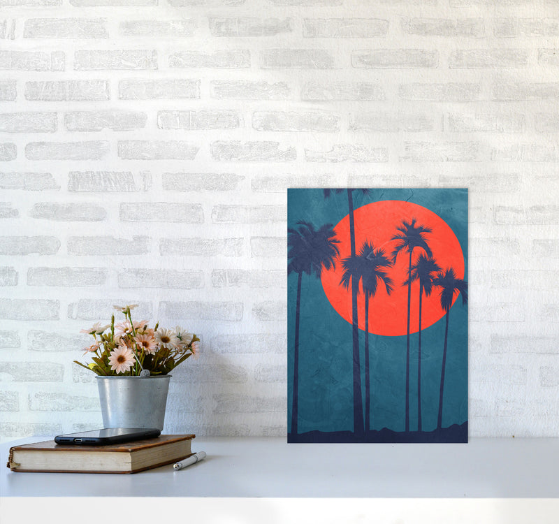 Cote d´Azur Photography Art Print by Kubistika A3 Black Frame