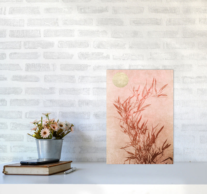 Sentimental Touch Contemporary Art Print by Kubistika A3 Black Frame