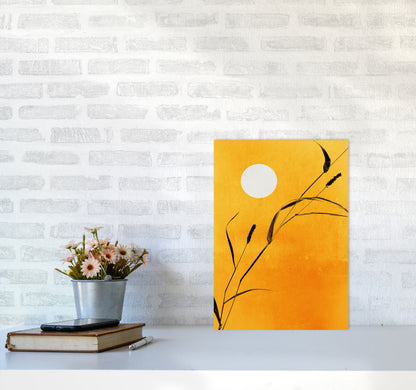 Sunny Days Contemporary Art Print by Kubistika A3 Black Frame