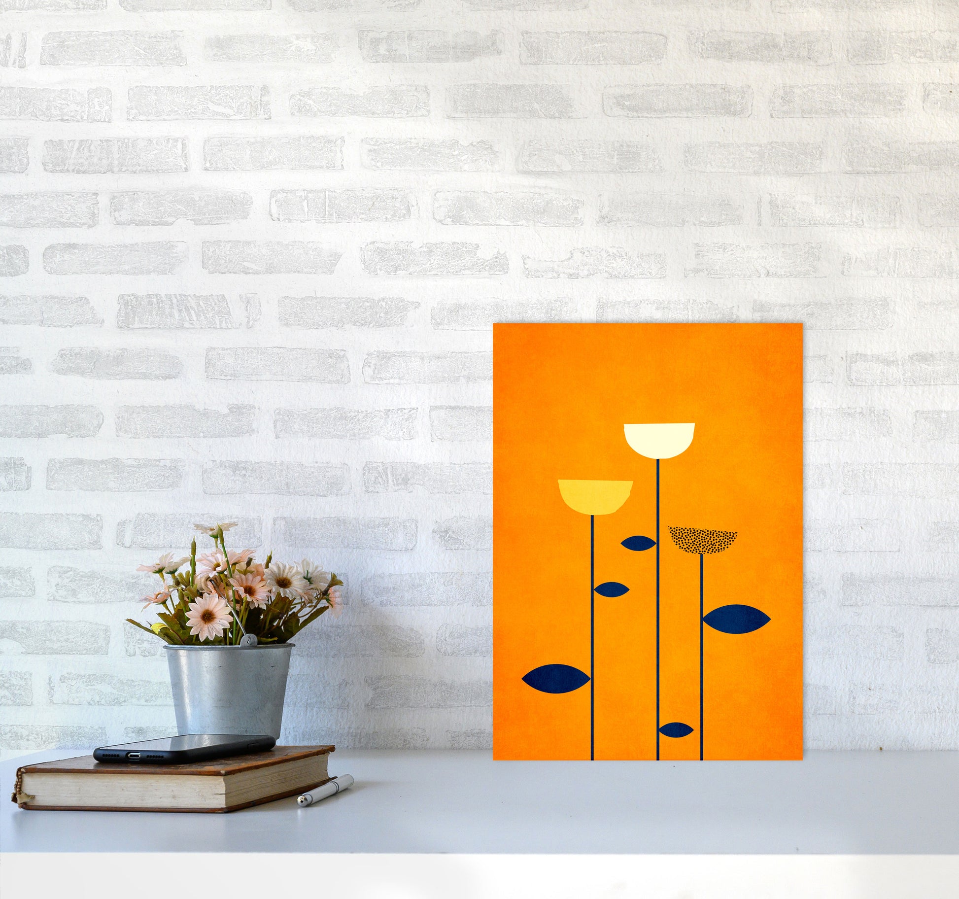 We are family Contemporary Art Print by Kubistika A3 Black Frame